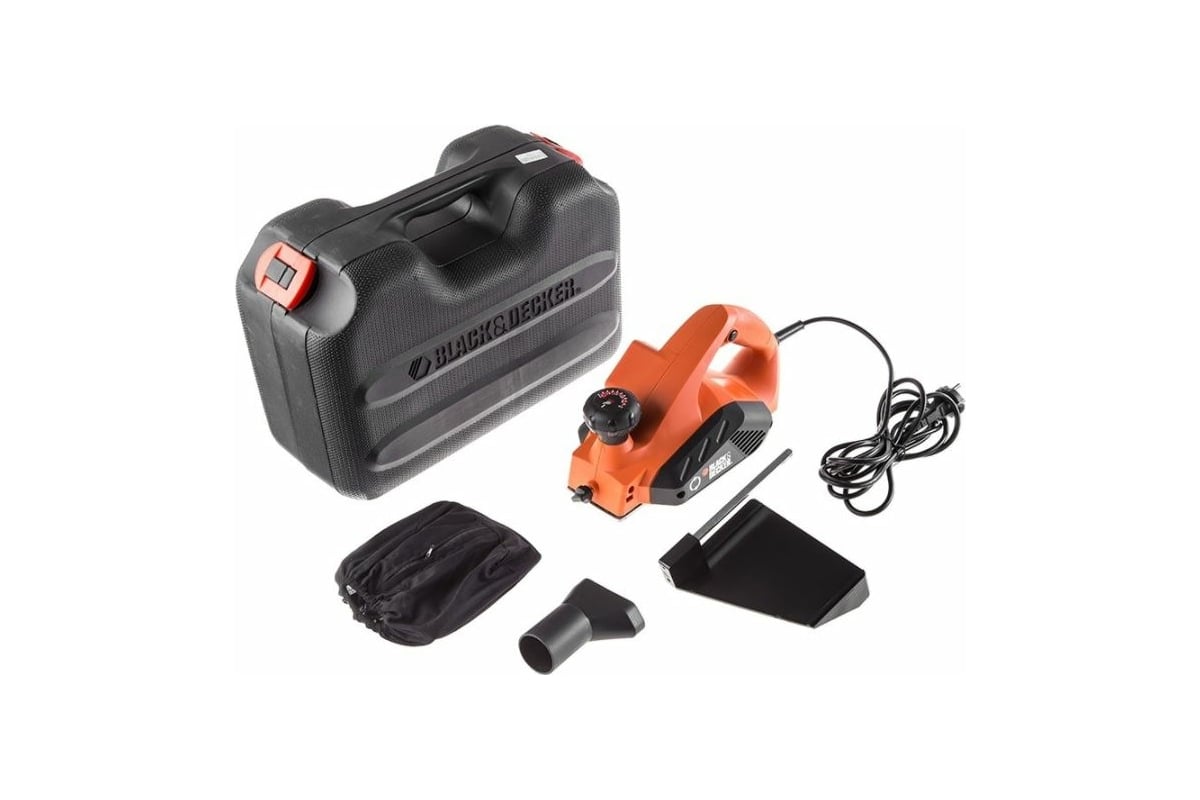 Электрический рубанок Black&Decker KW 712 KA