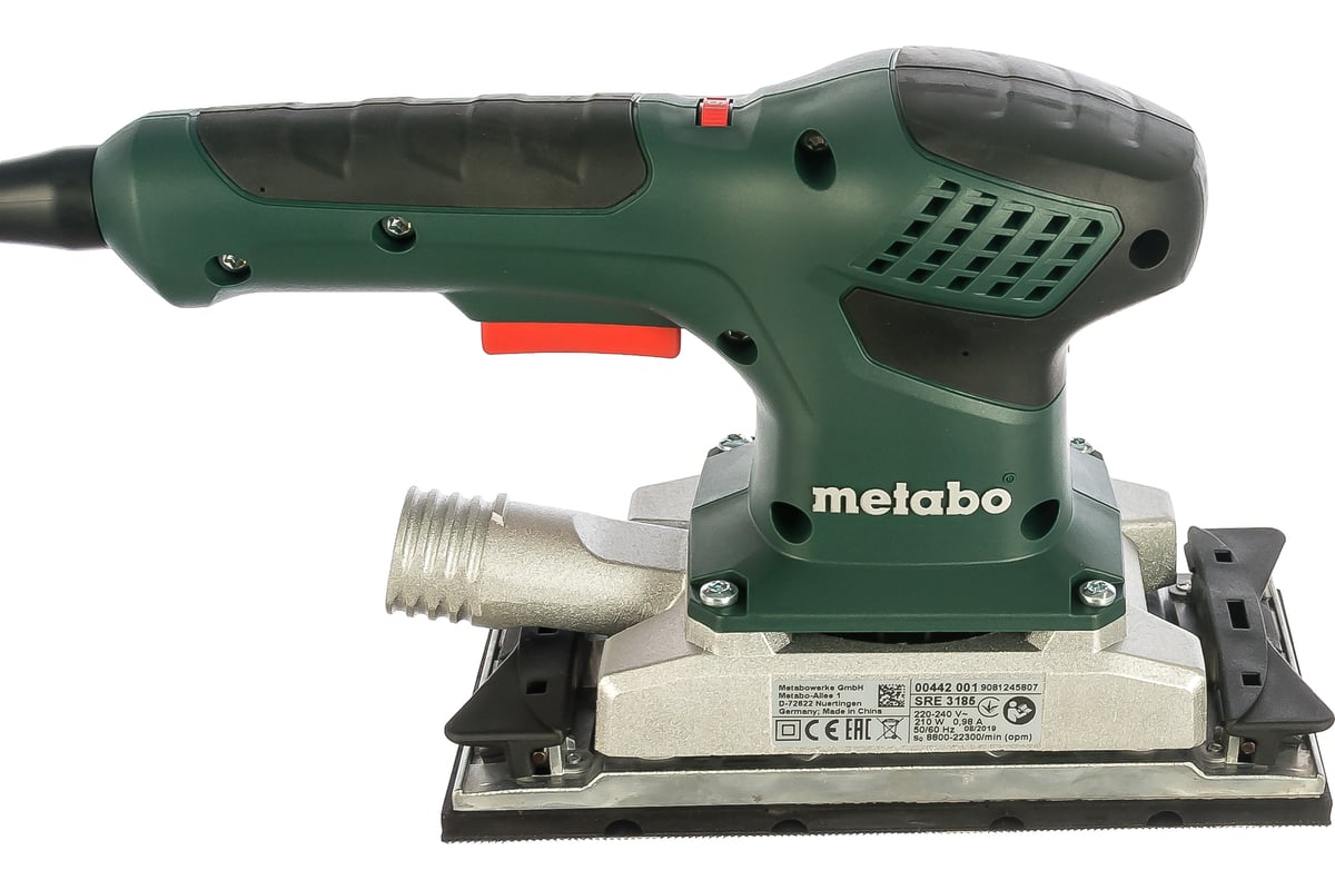 Плоскошлифовальная машина в кейсе Metabo SRE 3185 600442500