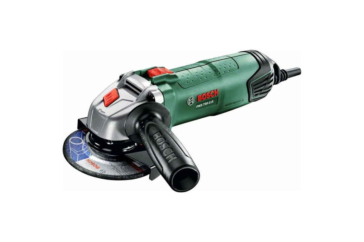 Угловая шлифмашина Bosch PWS COMPACT 750-115 06033A2409