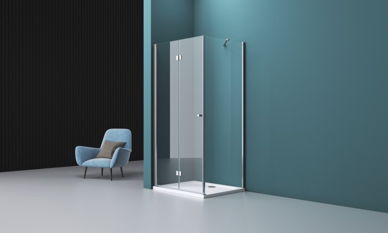 Душевой уголок BelBagno ALBANO-ASH-1-70/100-C-Cr 70x100 прозрачный, хром