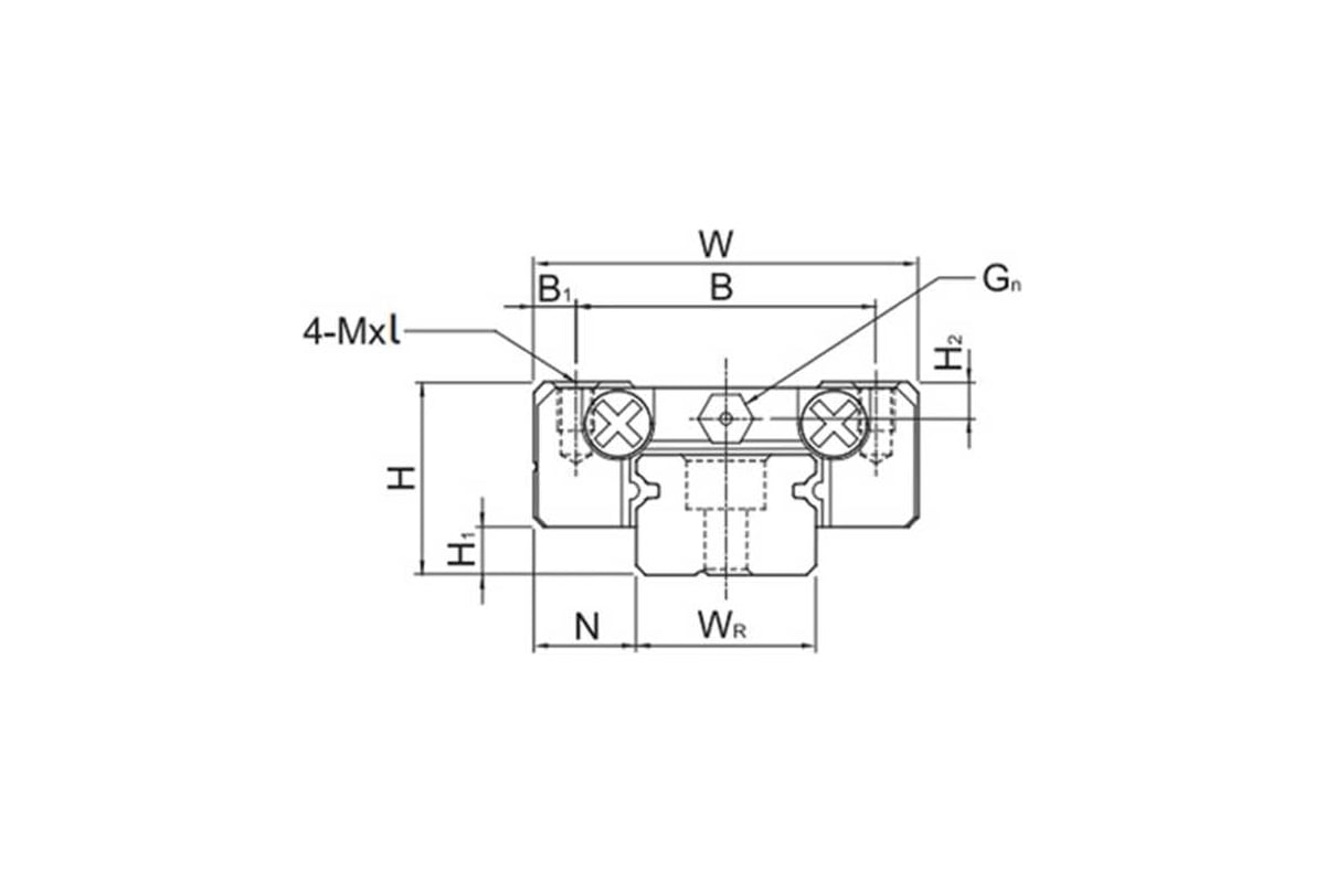 Каретка ISKRA MGW15HZ0H