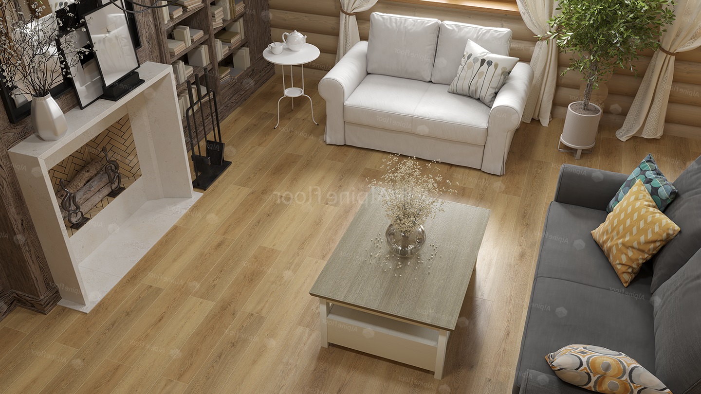 SPC ламинат Alpine Floor Grand Sequoia Сьерра 1220x183x4,0 мм, ECO 11-31 New