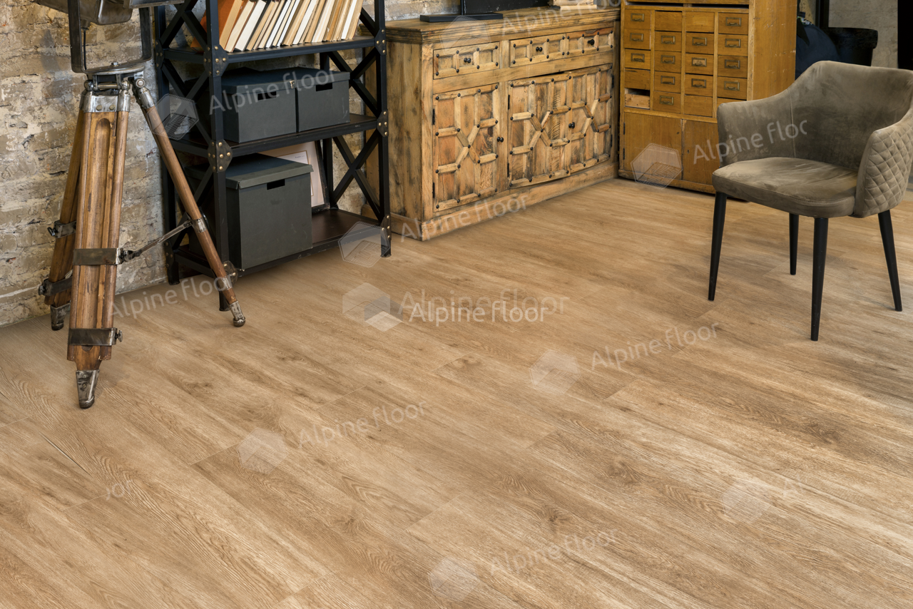 Виниловый ламинат Alpine Floor Easy Line New LVT Камфора 1219.2x184.15x3 мм, ECO 3-31