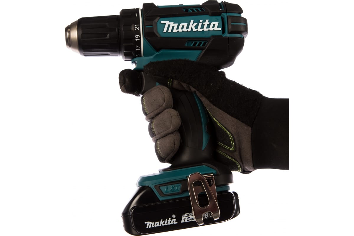 Аккумуляторная дрель-шуруповерт Makita DDF482SYE