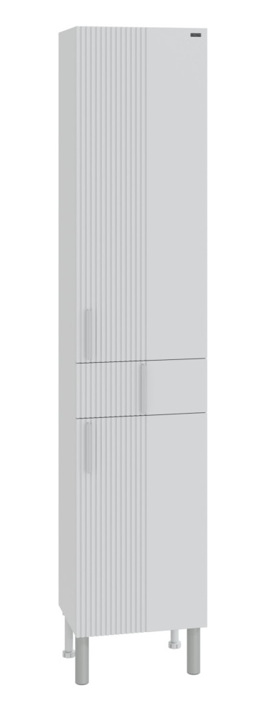 Шкаф пенал Санта Вега 40 см белый 700449