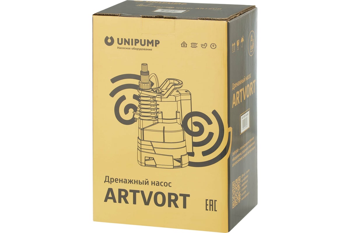 Дренажный насос UNIPUMP ARTVORT Q400B 59670