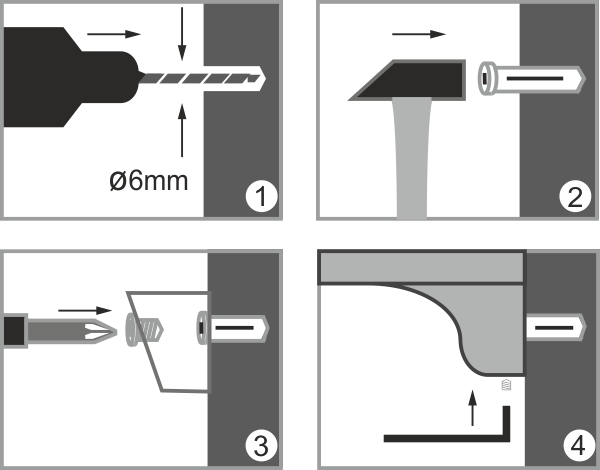 Крючок WasserKRAFT Kammel K-8323