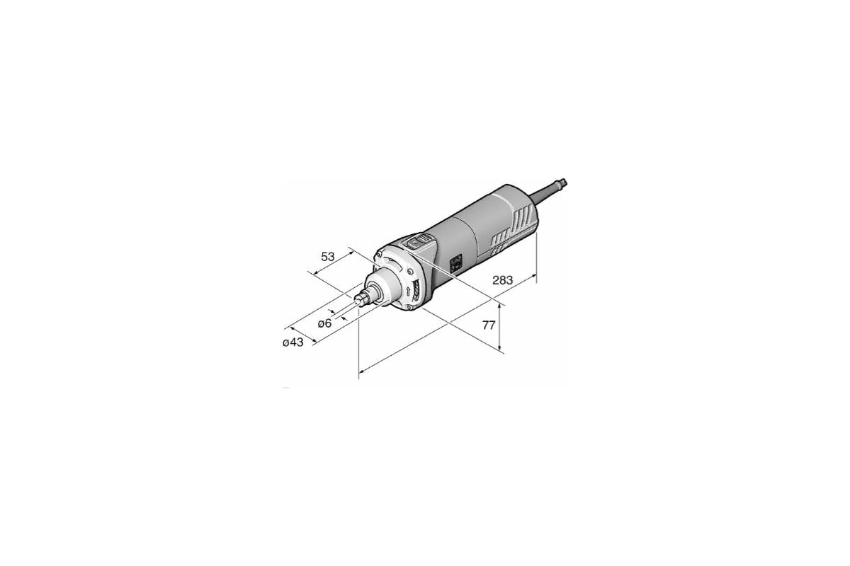 Прямошлифовальный инструмент Fein GSZ 8-280 PE 72231760000