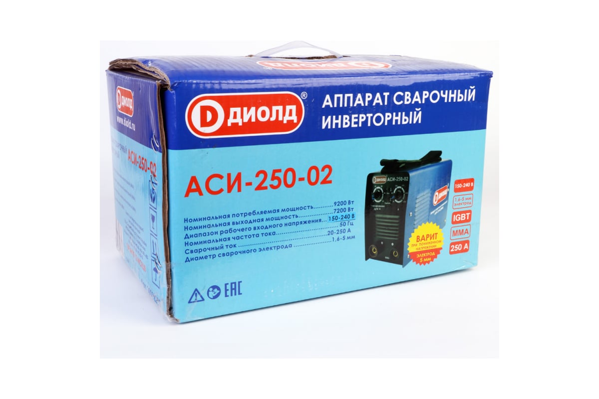 Сварочный аппарат Диолд АСИ 250-02 30012210