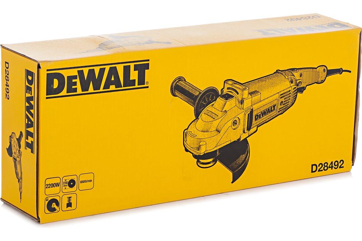 Угловая шлифмашина DeWalt D 28492