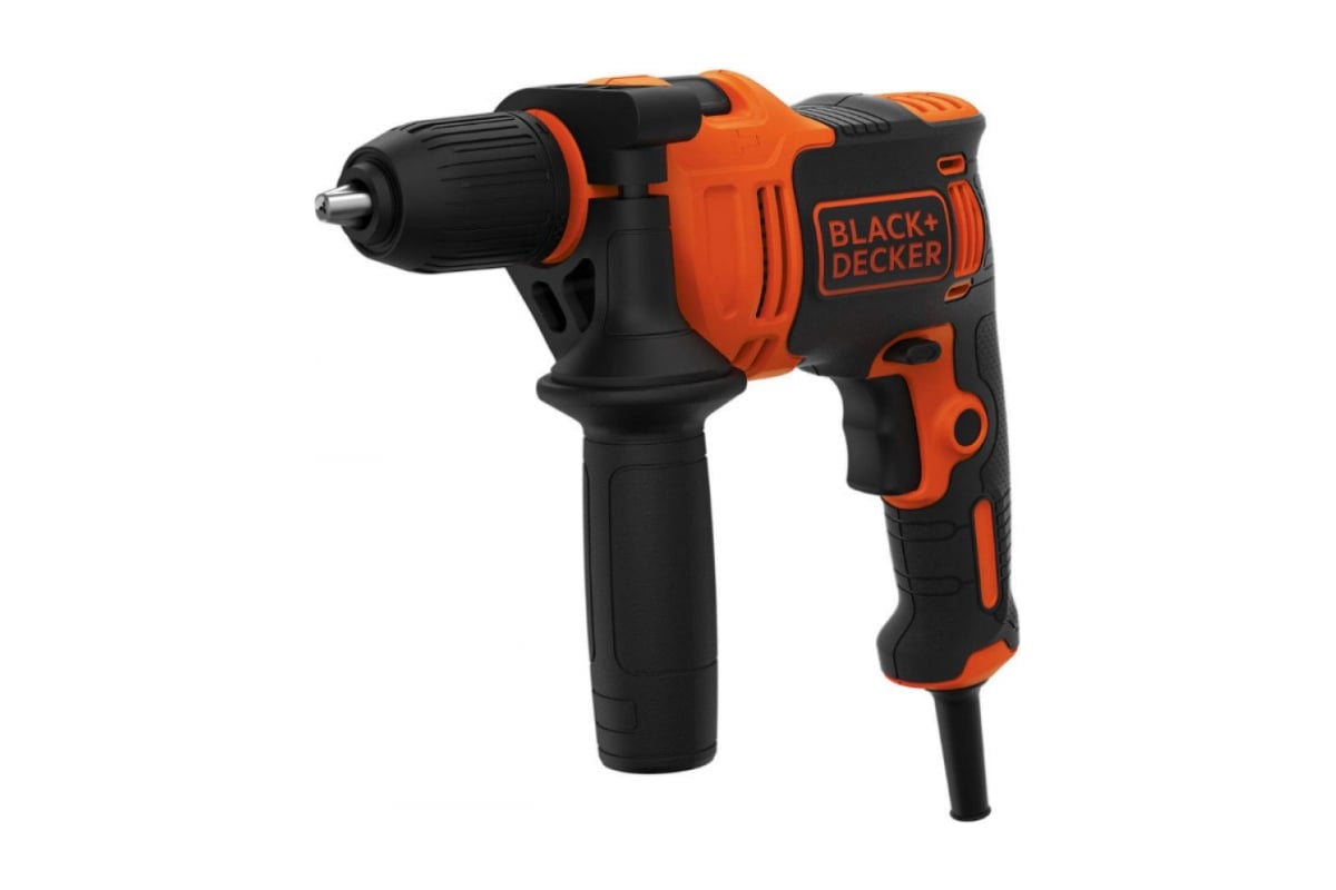 Электронная ударная дрель Black&Decker Omega BEH550K-QS