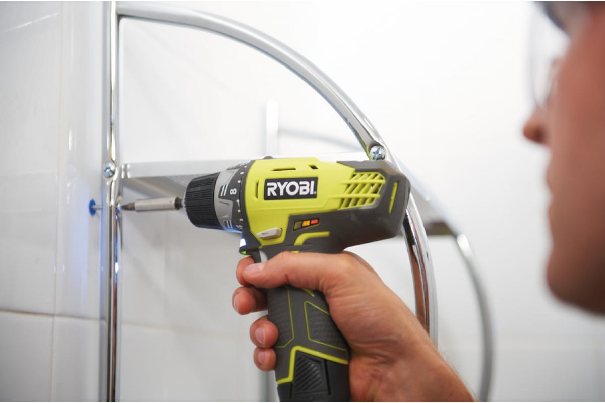 Аккумуляторная дрель-шуруповерт Ryobi R12DD-LL13S 5133001802