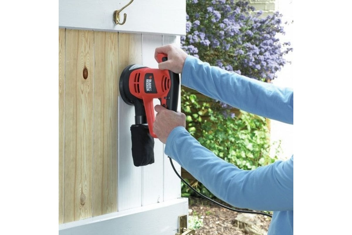 Эксцентриковая шлифмашина Black&Decker KA191EK-QS