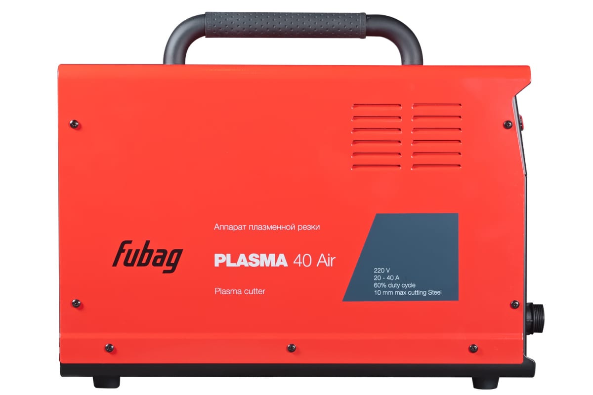 Аппарат плазменной резки Fubag PLASMA 40 AIR, горелка, плазменное сопло, защитный колпак, 31461.2