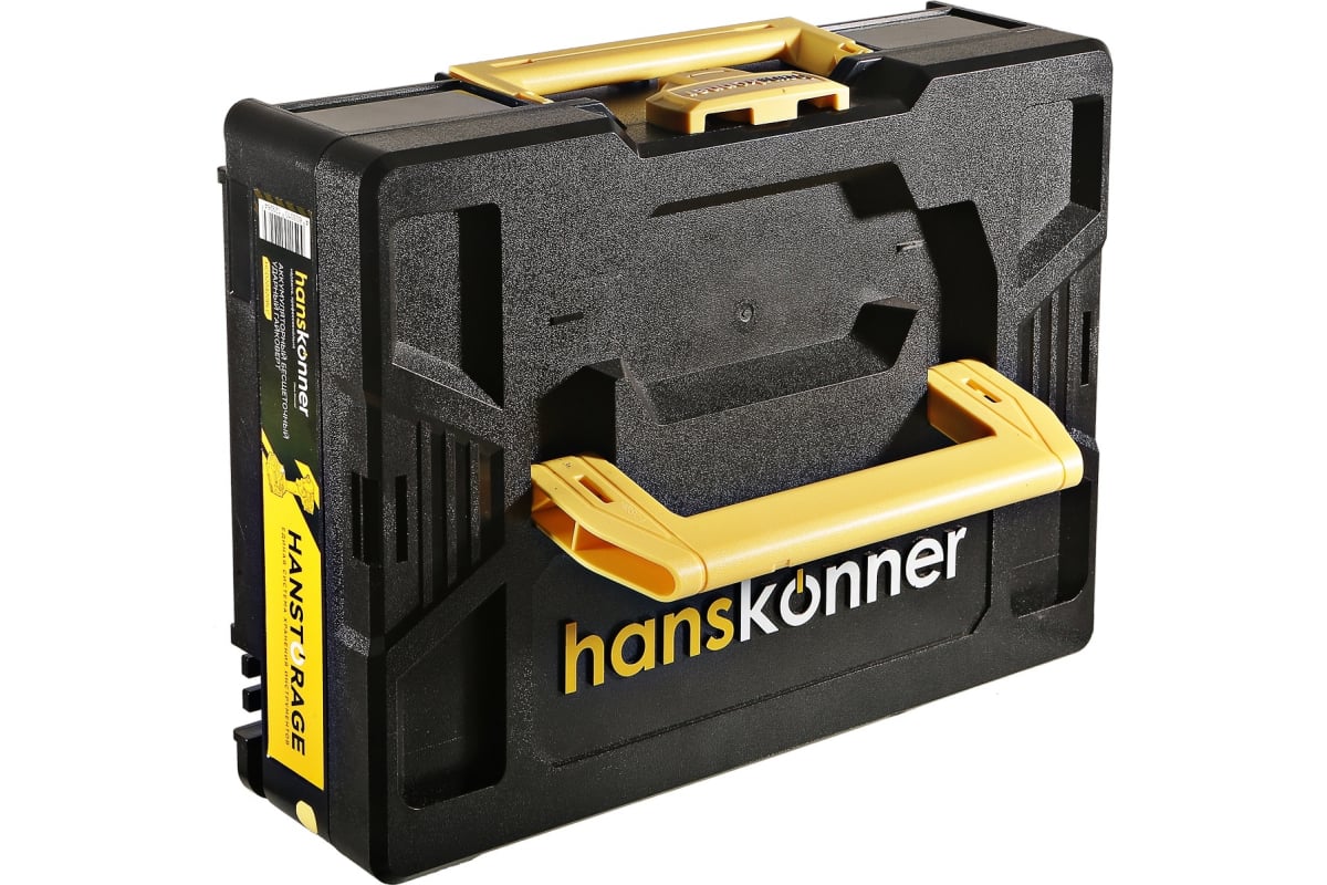 Аккумуляторный ударный гайковерт Hanskonner 1BatterySystem HCD20420BLC