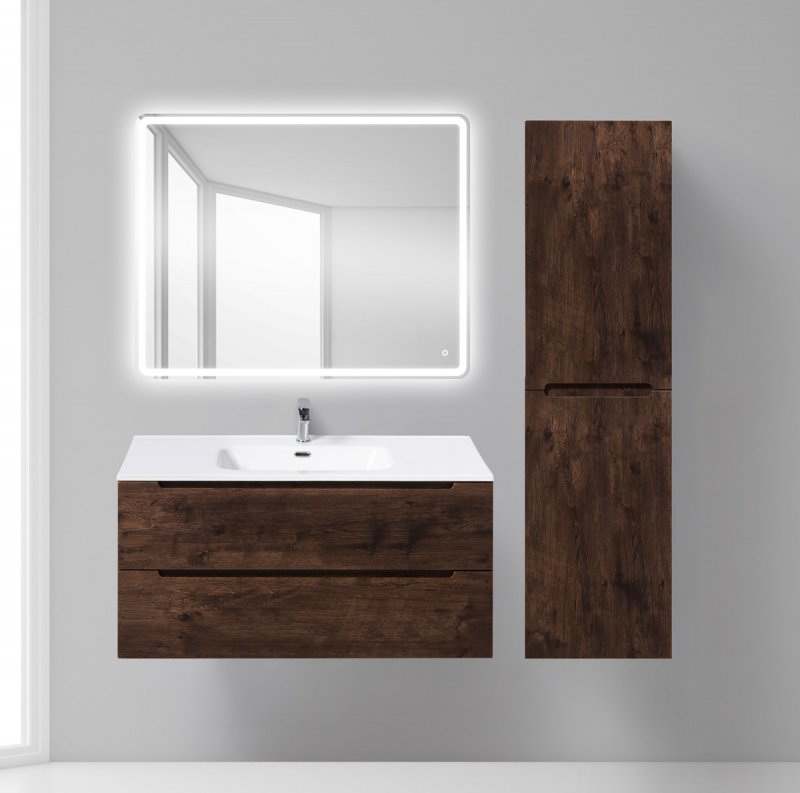 Тумба с раковиной BelBagno Etna 120x46x50 см Rovere Moro