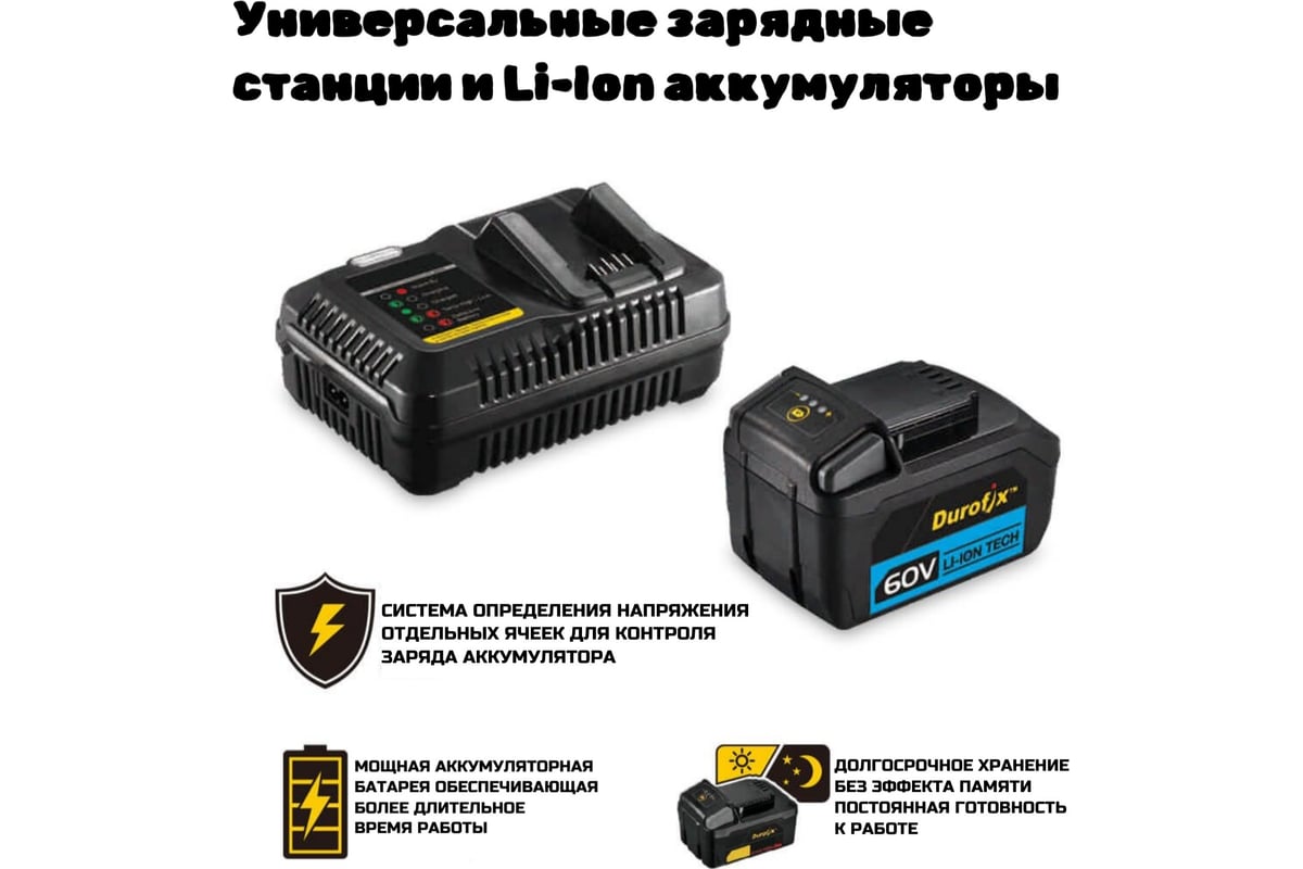 Ударный гайковерт Durofix 60V RI60166A1-PM