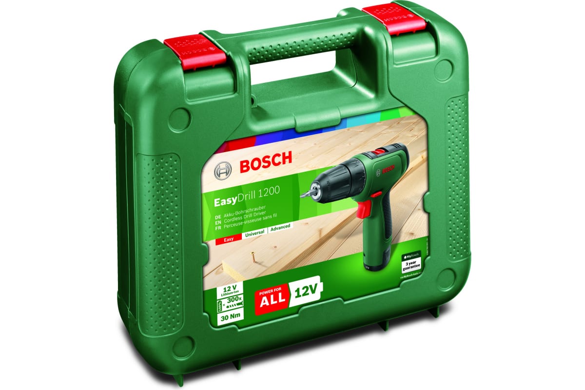 Аккумуляторная дрель-шуруповерт Bosch EasyDrill 1200 06039D3006