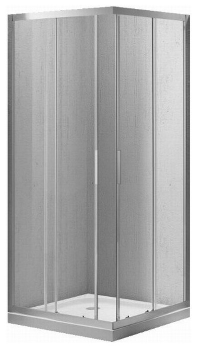 Душевой уголок BelBagno Sela SELA-A-2-90-Ch-Cr 90x90 текстурированный