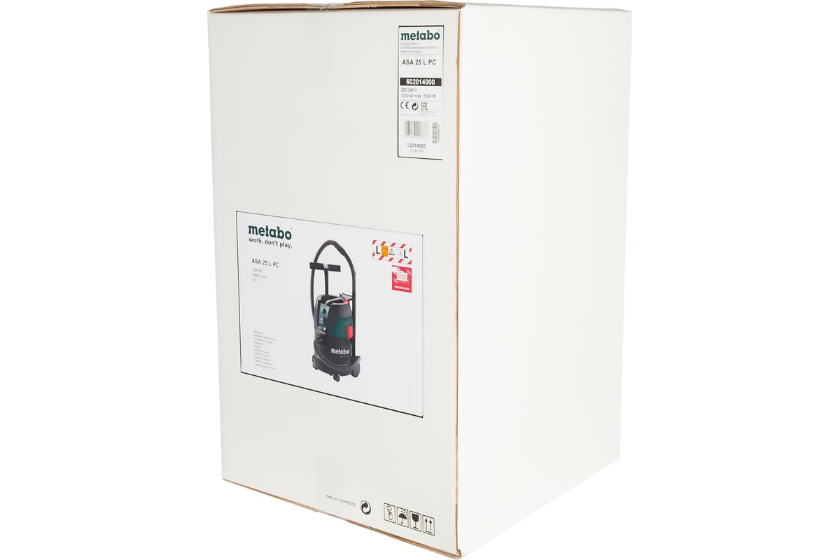 Промышленный пылесос Metabo ASA 25 L PC 602014000