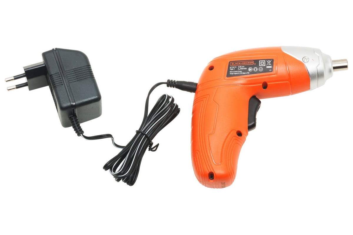 Аккумуляторный винтоверт Black&Decker KC3610