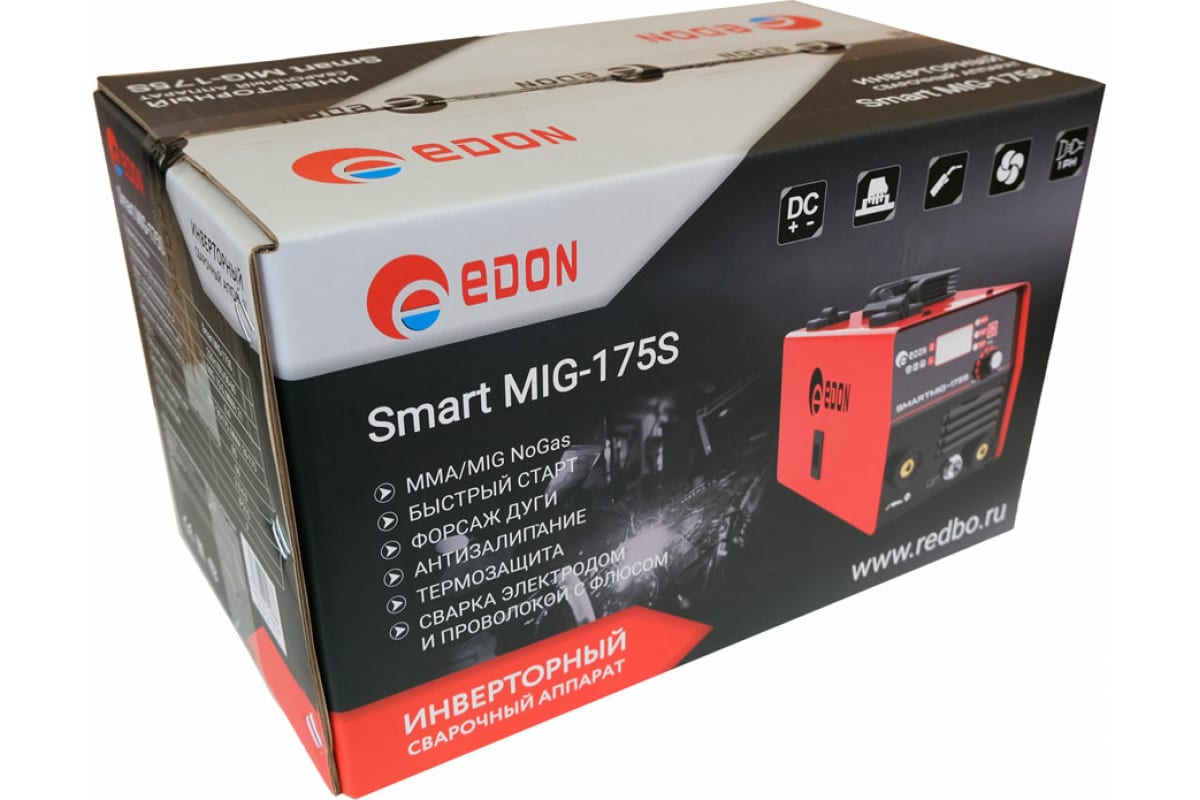 Сварочный аппарат Edon Smart MIG-175S 213521113916