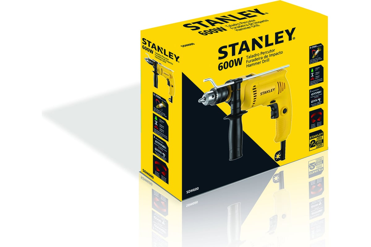 Ударная дрель Stanley SDH600