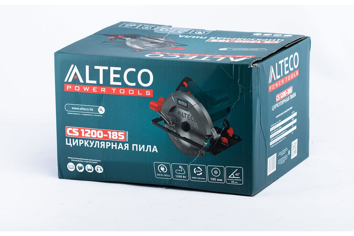 Циркулярная пила Alteco CS 1200-185 promo 31014