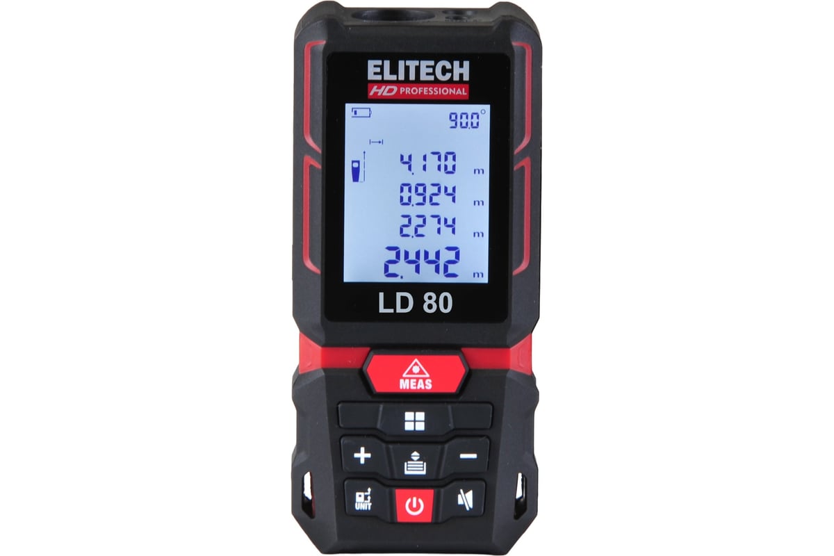 Дальномер Elitech hd ld 80 204770