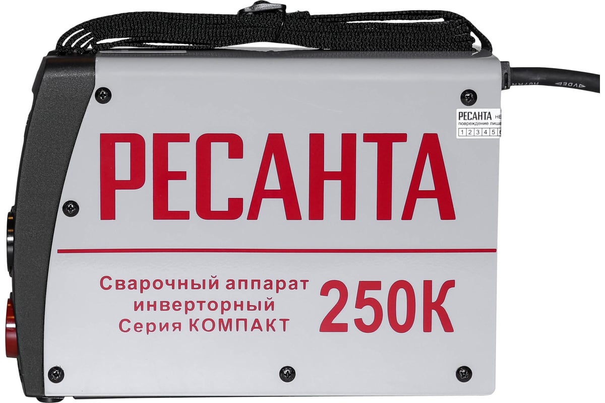 Инверторный сварочный аппарат Ресанта САИ250К 65/38