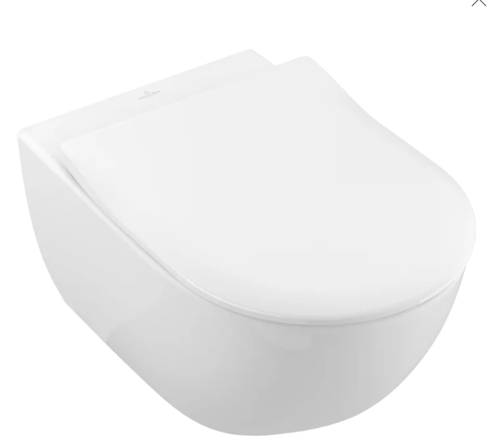 Подвесной унитаз Villeroy&Boch Subway 2.0 5614R2R1 альпийский белый CeramicPlus