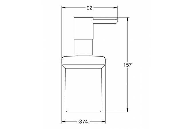 Дозатор жидкого мыла Grohe Essentials 40394001