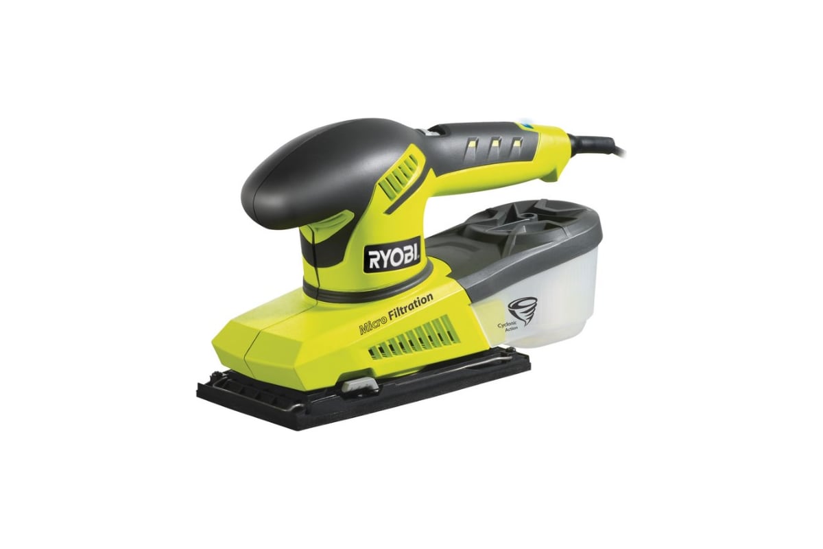 Виброшлифмашина Ryobi + 20 шлифлистов ESS200RSA20 5133000650