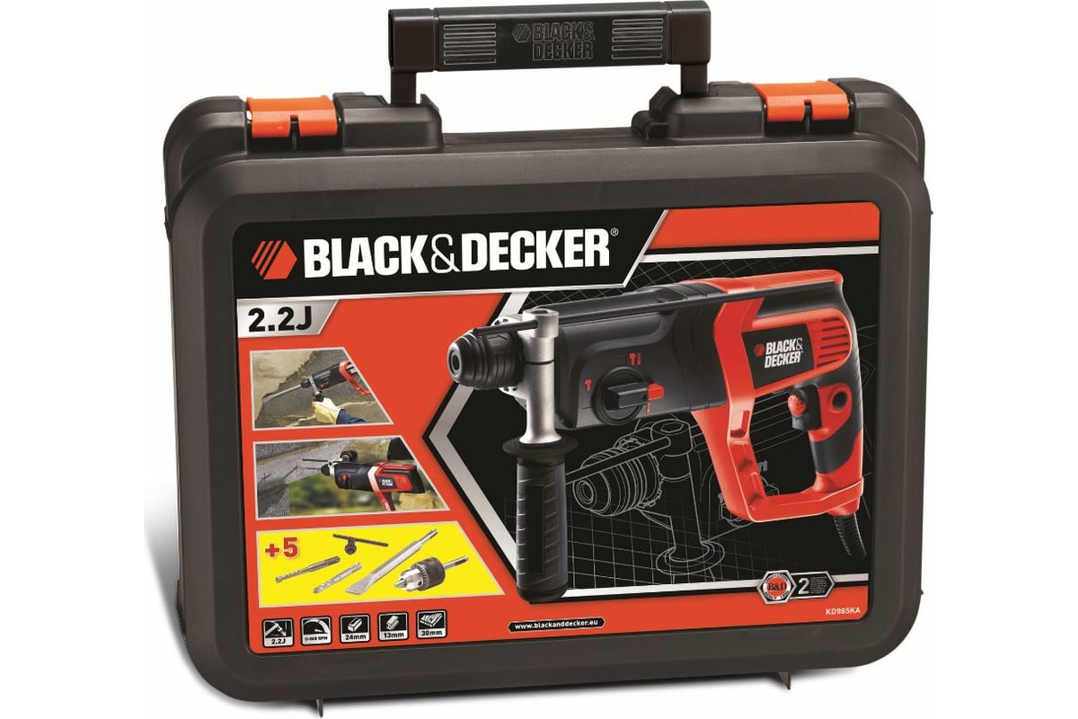 Перфоратор Black&Decker KD 985 KA