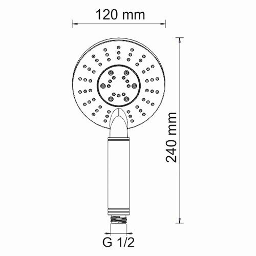 Душевой набор WasserKRAFT Aller A16067WHITE