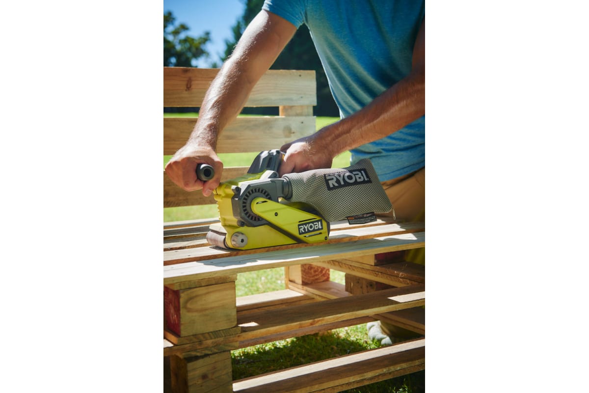 Ленточная шлифмашина Ryobi ONE+ R18BS-0 5133002916