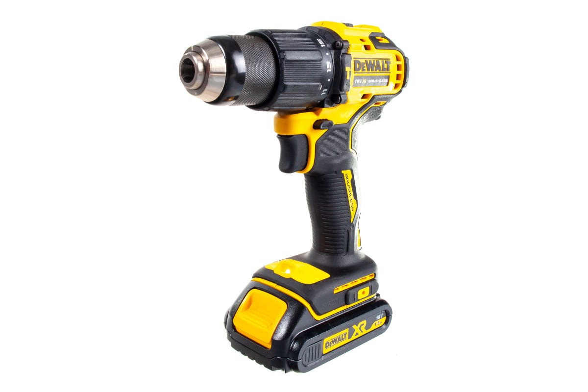 Компактная ударная дрель-шуруповерт DeWalt 18В DCD709S2T