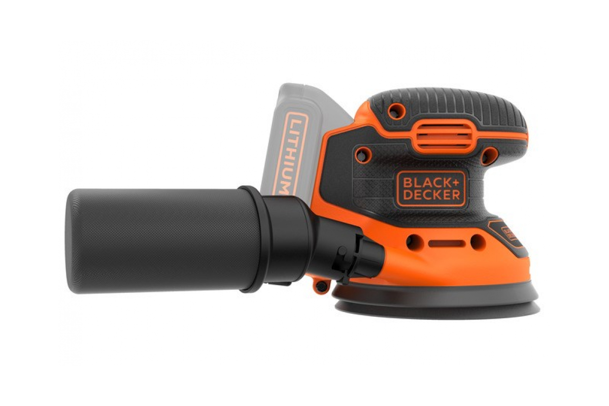 Аккумуляторная эксцентриковая шлифмашина Black&Decker BDCROS18N