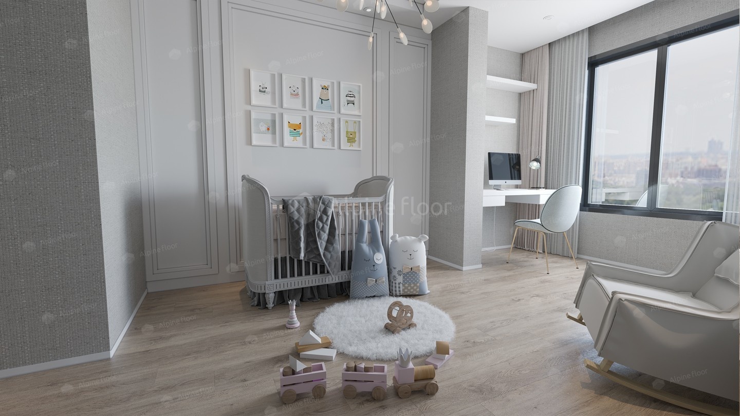 Виниловый ламинат Alpine Floor Grand Sequoia LVT Карите 1219.2x184.15x2.5 мм, ECO 11-902