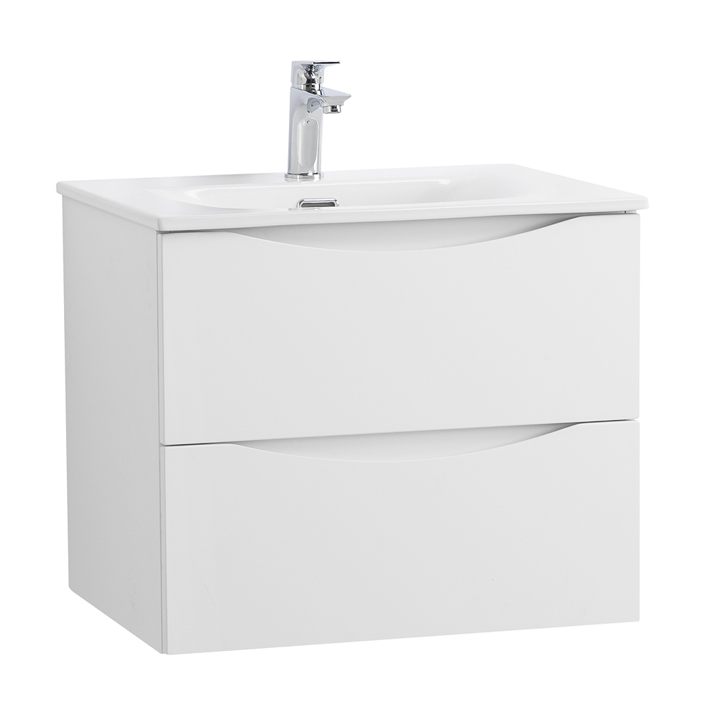 Тумба с раковиной BelBagno Marino-Cer-N 60 см Bianco Opaco