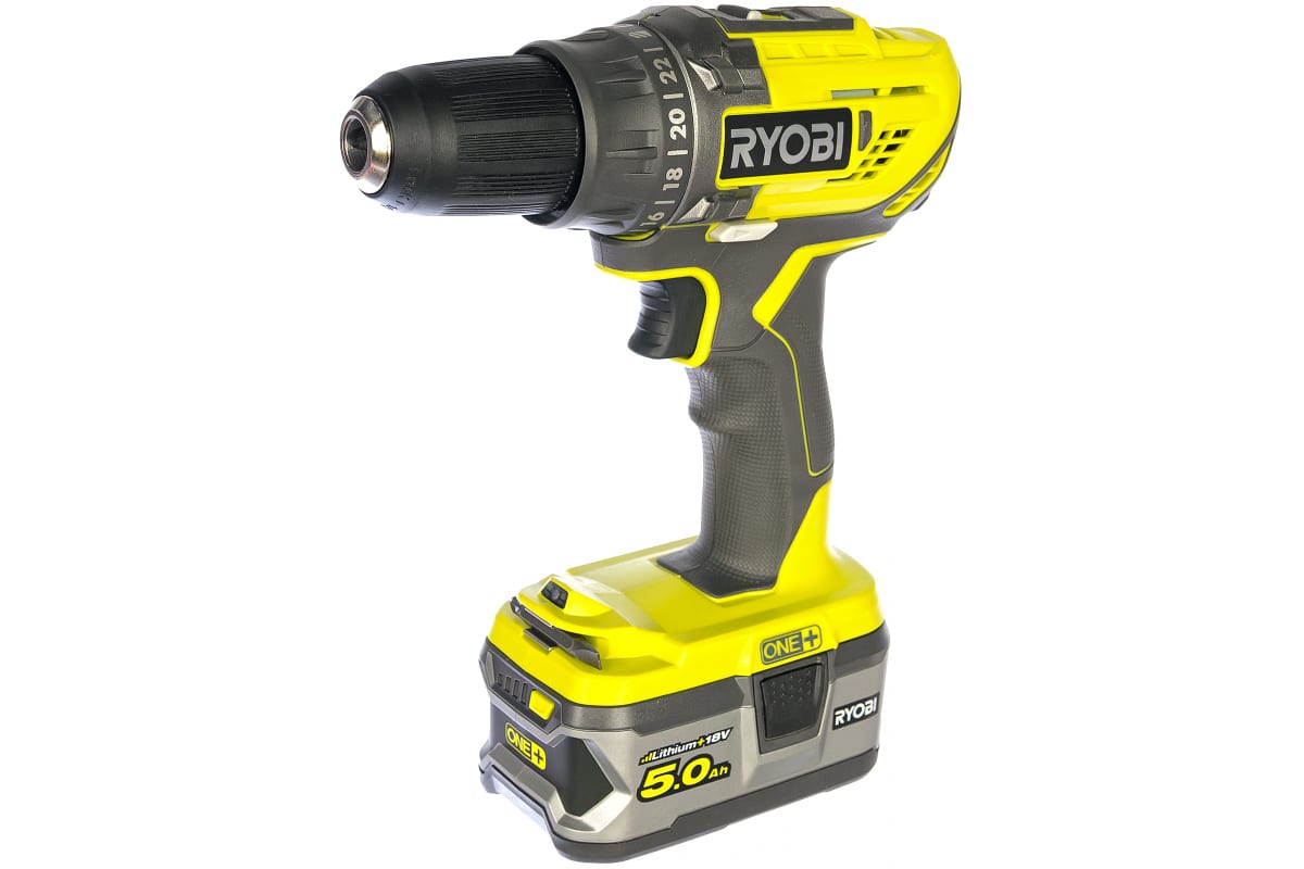 Компактная дрель-шуруповерт Ryobi ONE+ R18DD3-252S 5133003353