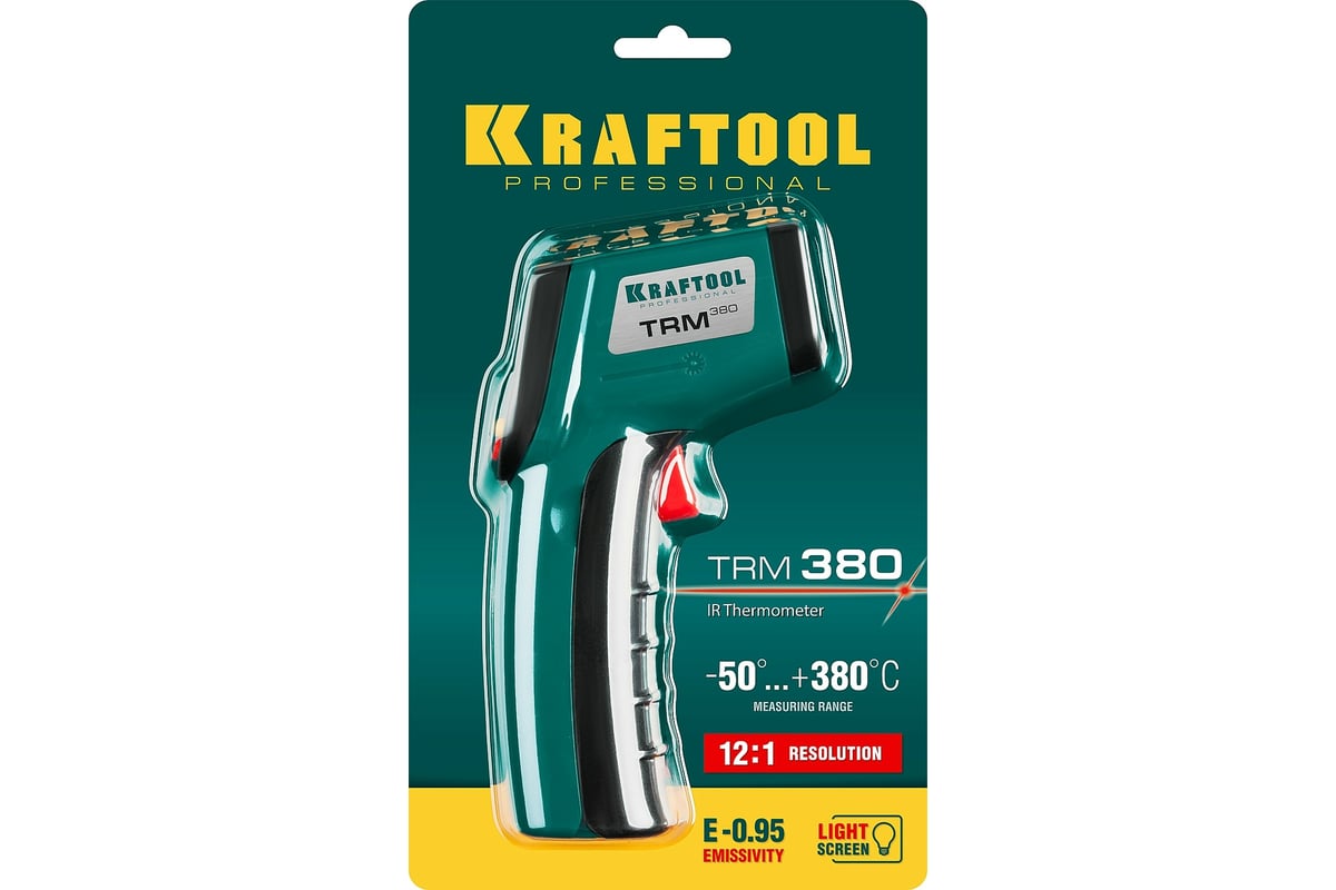 Инфракрасный пирометр Kraftool TRM-380 45707-380