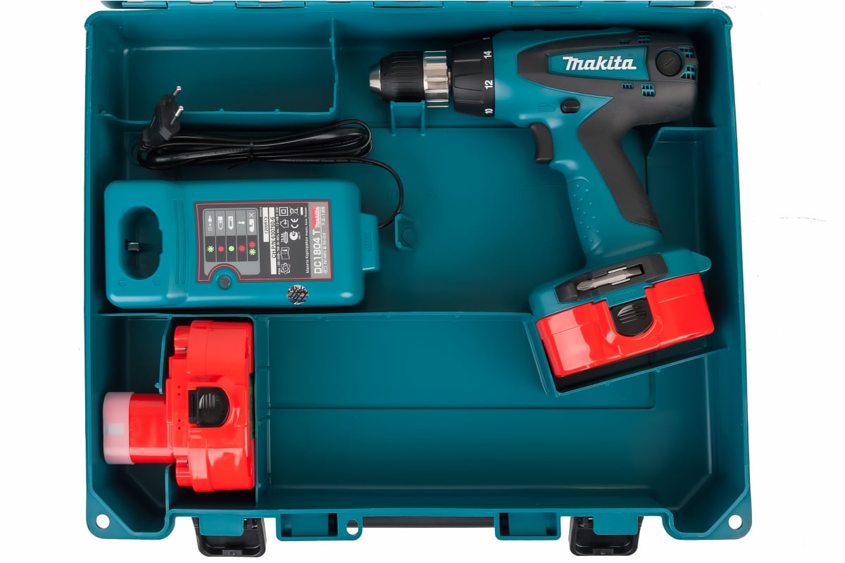 Аккумуляторная дрель-шуруповерт Makita 6347 DWAE