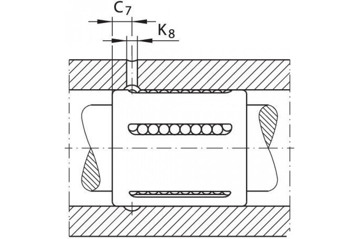 Линейный подшипник TECHNIX KH1428PPTEСHNIX