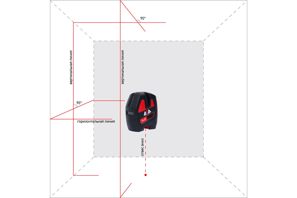 Лазерный уровень ADA ARMO 3D А00194