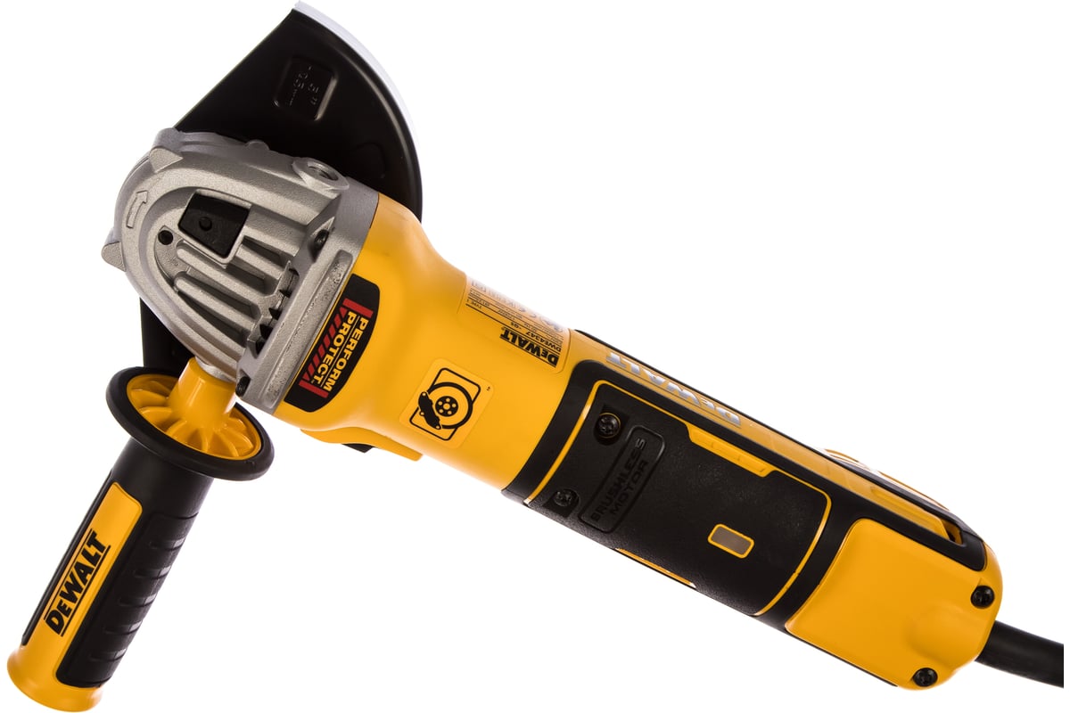 Бесщёточная угловая шлифмашина DeWalt DWE4347