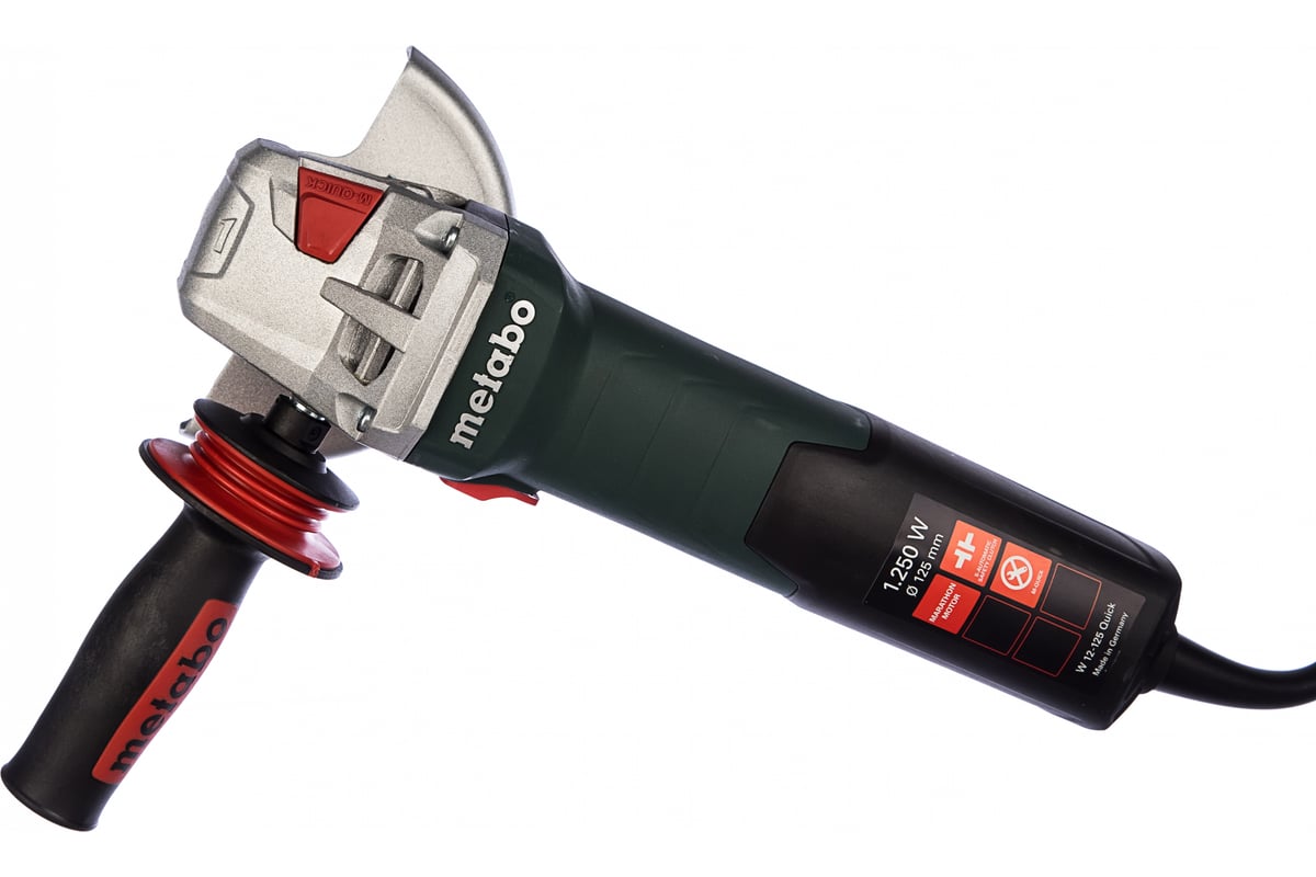 Угловая шлифмашина Metabo W 12-125 Quick 600398010