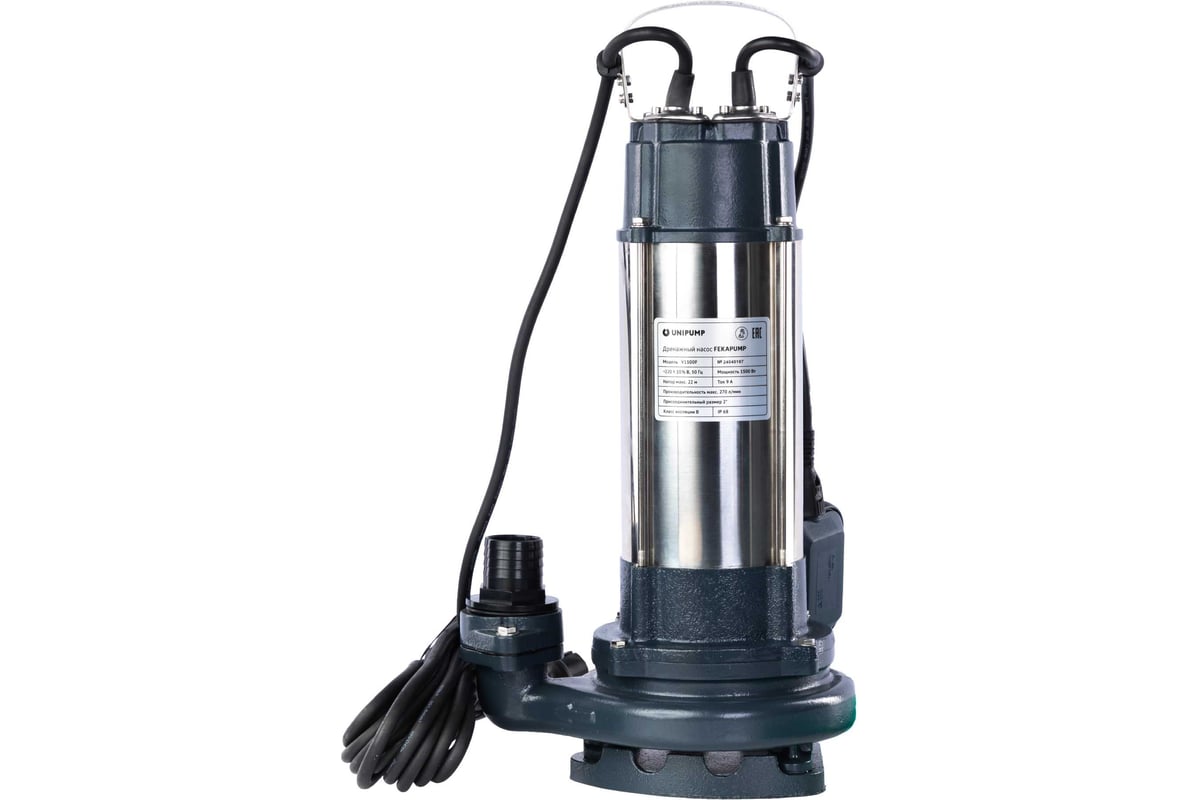 Дренажный насос UNIPUMP FEKAPUMP V 1500F 89415