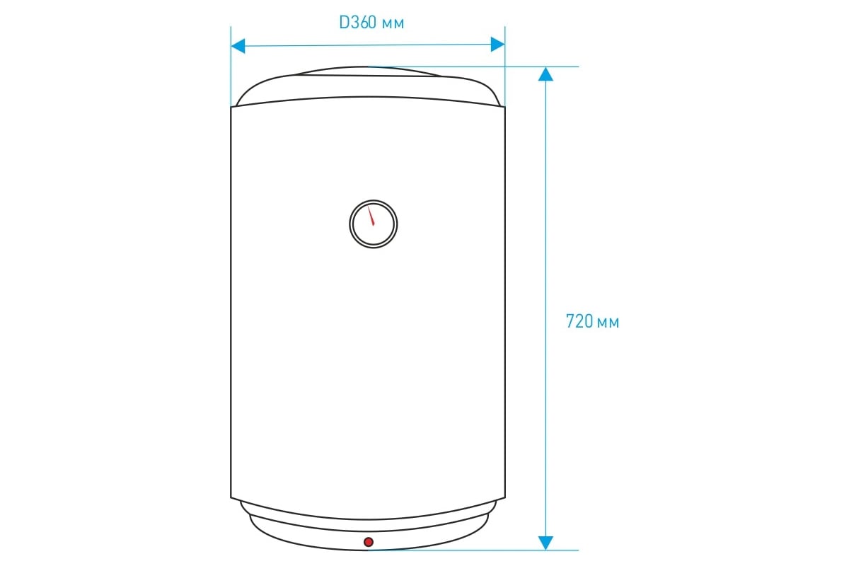 Водонагреватель Haier ES50V-B2 Slim