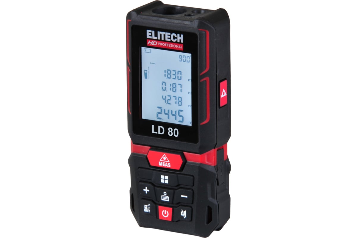 Дальномер Elitech hd ld 80 204770